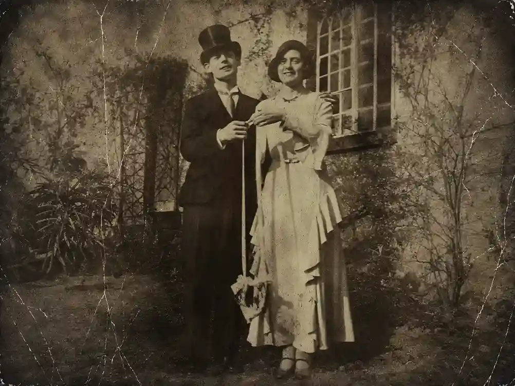 Original B&W image