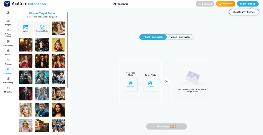 YouCam Online Editor